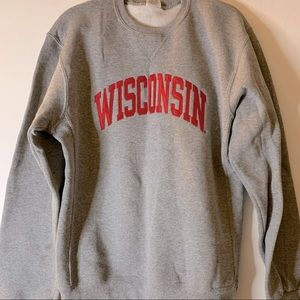 NWT University of Wisconsin Crewneck Sweatshirt